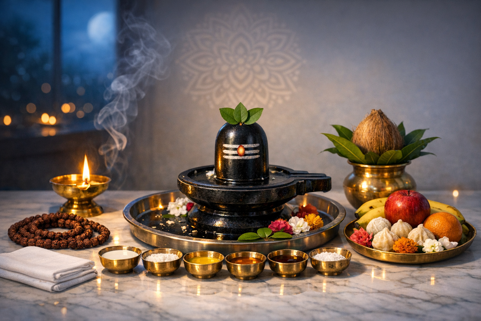 Maha Shivaratri Puja Vidhi with Mantras: A Precise, Soul-Calming, Step-by-Step Home Guide