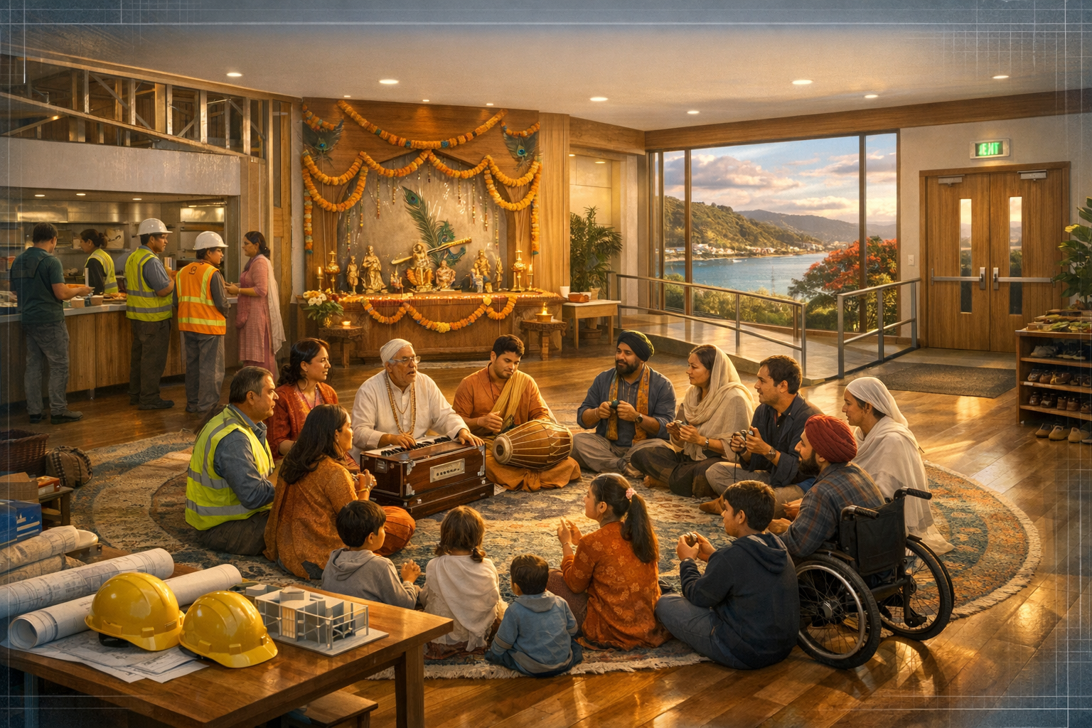 Reviving ISKCON Wellington: A Resilient Community Rebuilds Krishna’s Sacred Home