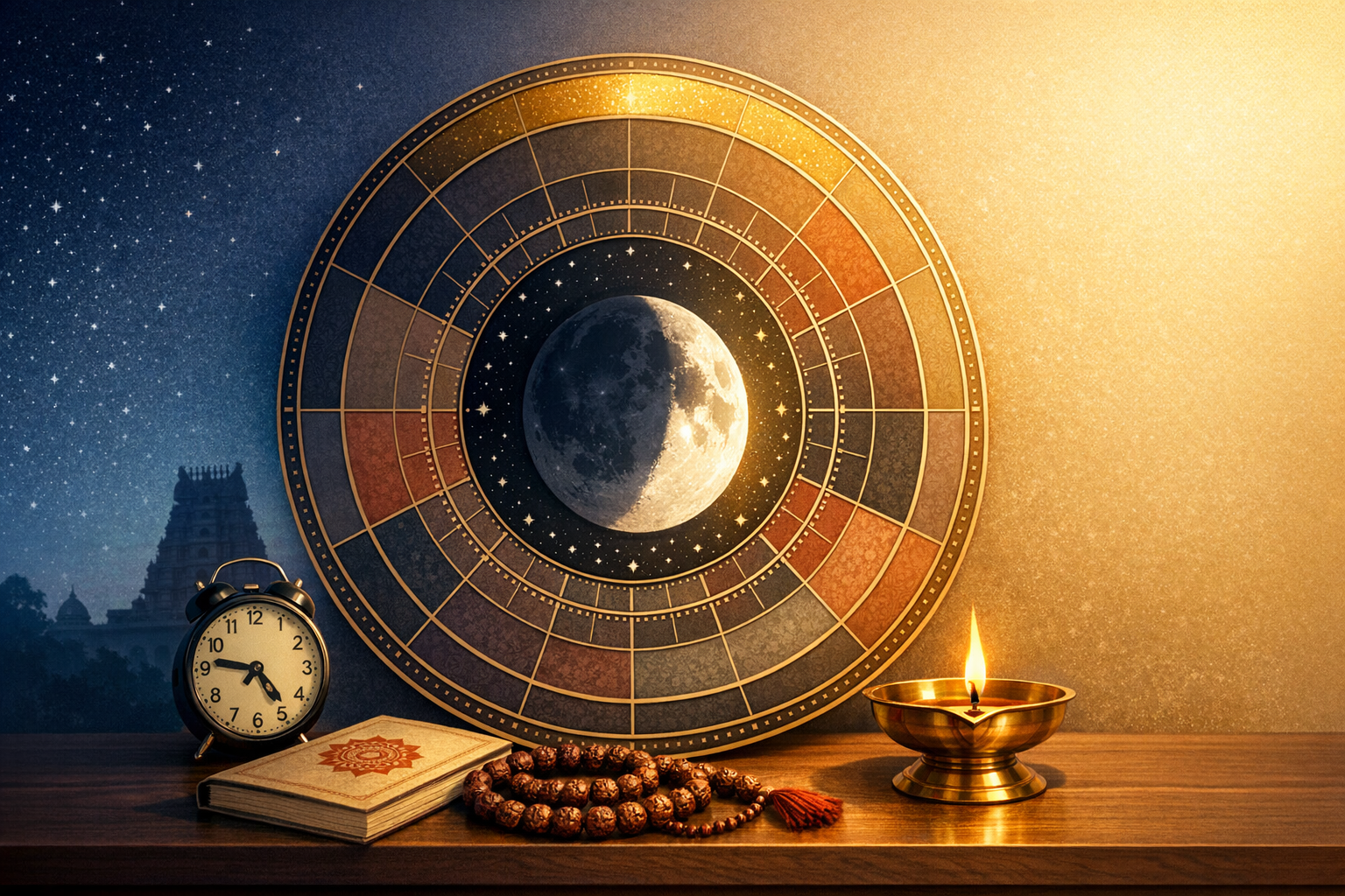 February 25, 2026 Panchang Guide: Shukla Paksha Navami, Auspicious Timings, Nakshatra & Rashi