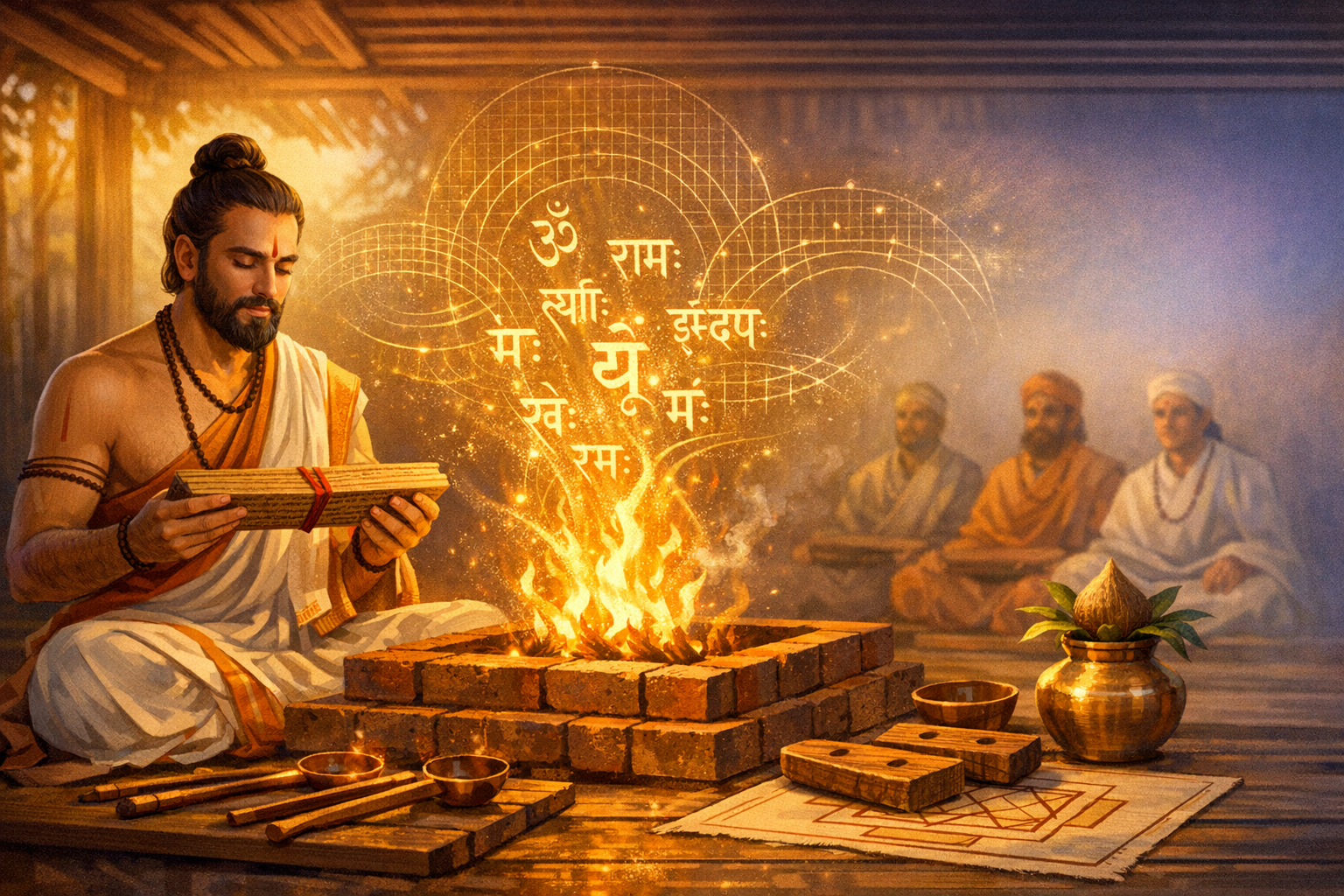 Hotṛ, Rigvedic Master of Sacred Sound: Role, Ritual Science, and Legacy in Yajña