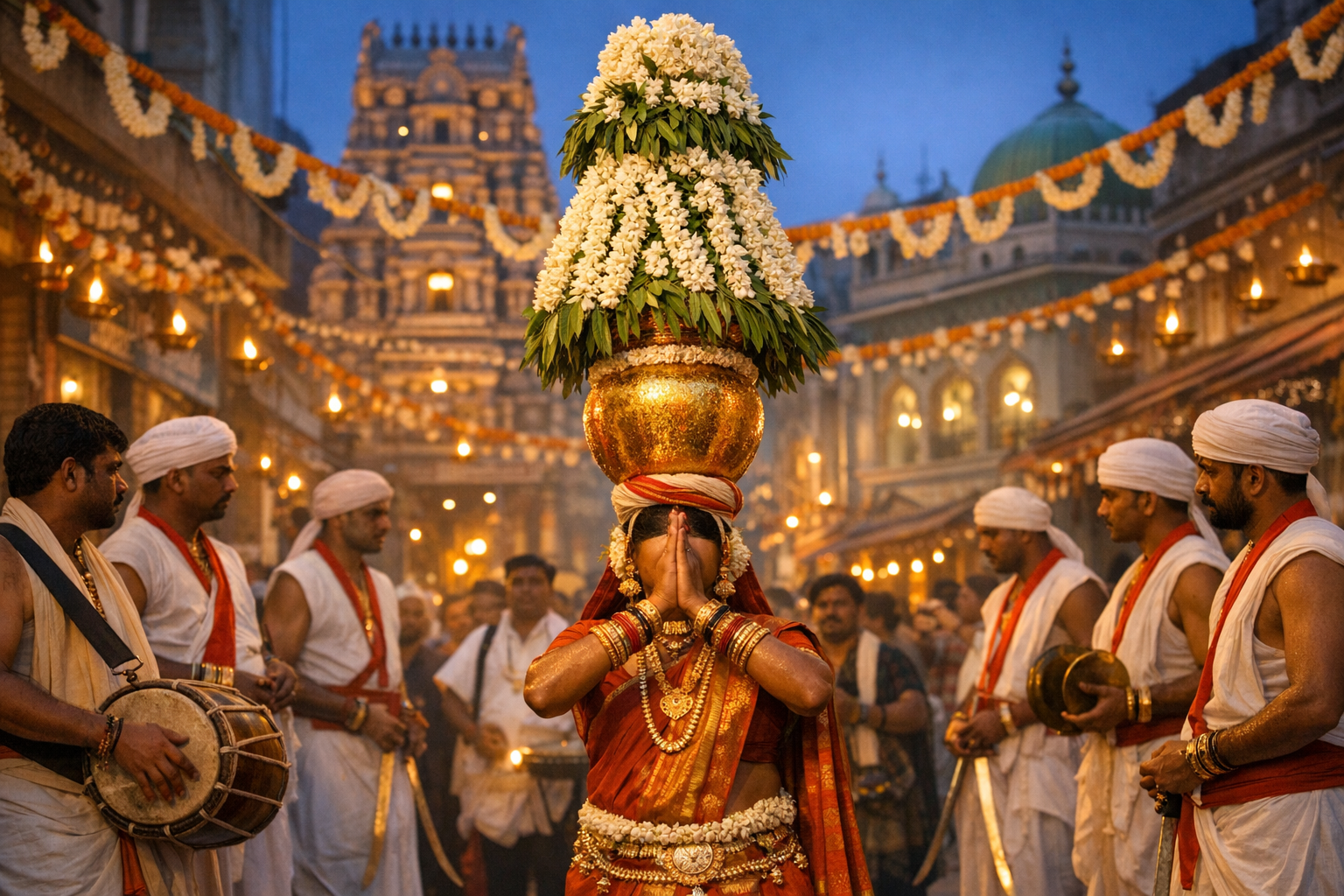 Decoding the Karaga: Draupadi’s Living Shakti, Symbolism, and Community Unity in South India