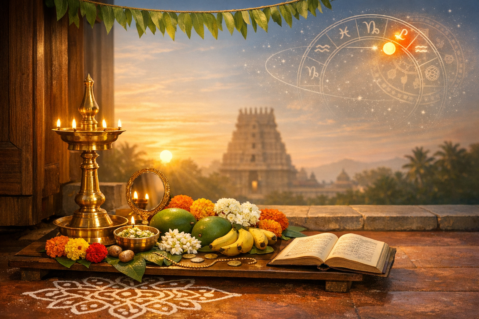 Puthandu 2026 on April 14: Chithirai 1 Mesha Sankranti, Rituals, and Parabhava Samvatsara