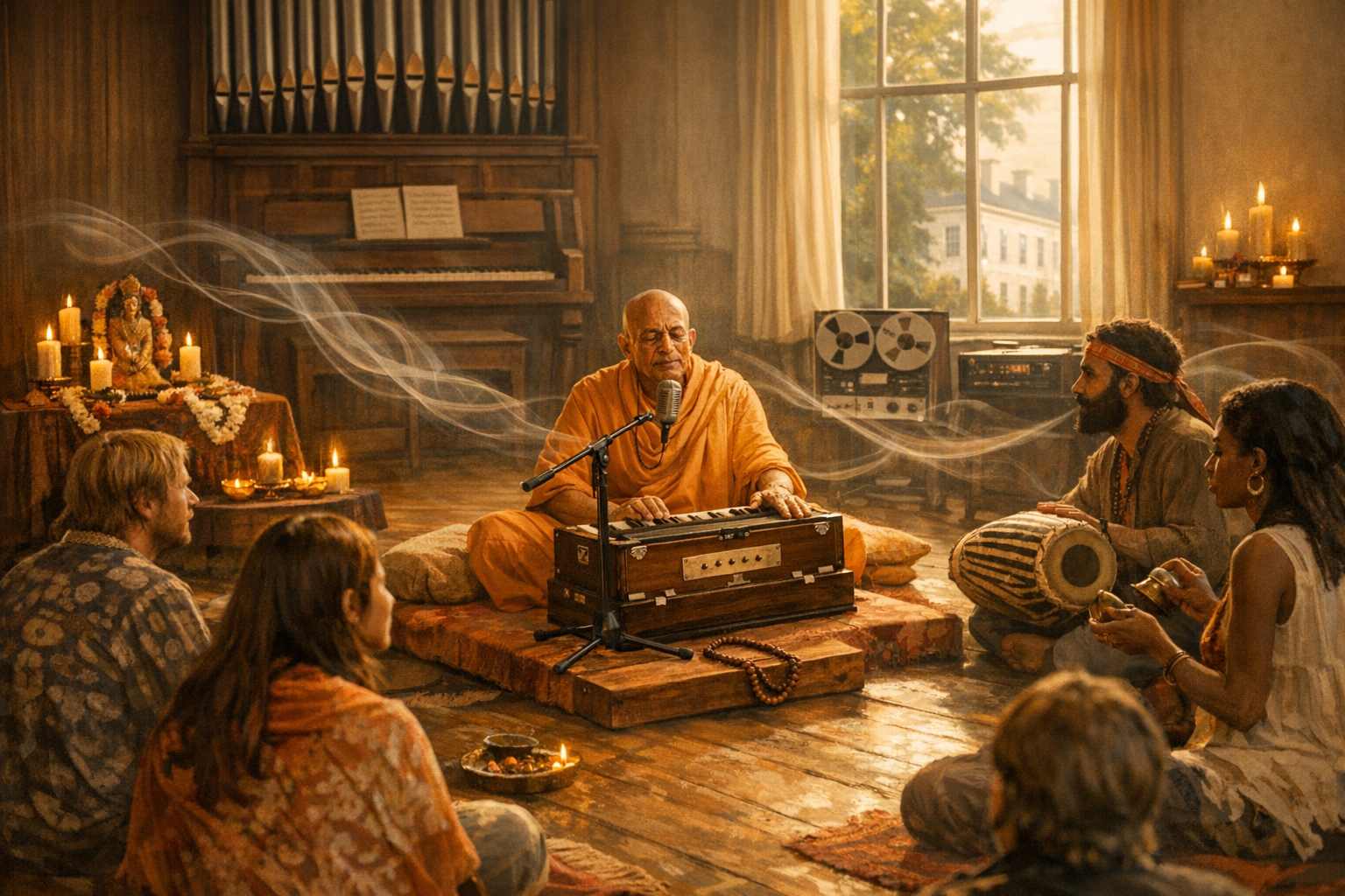 When Sacred Sound Met the Beatles: Srila Prabhupada’s 1969 Kirtan at Tittenhurst Park