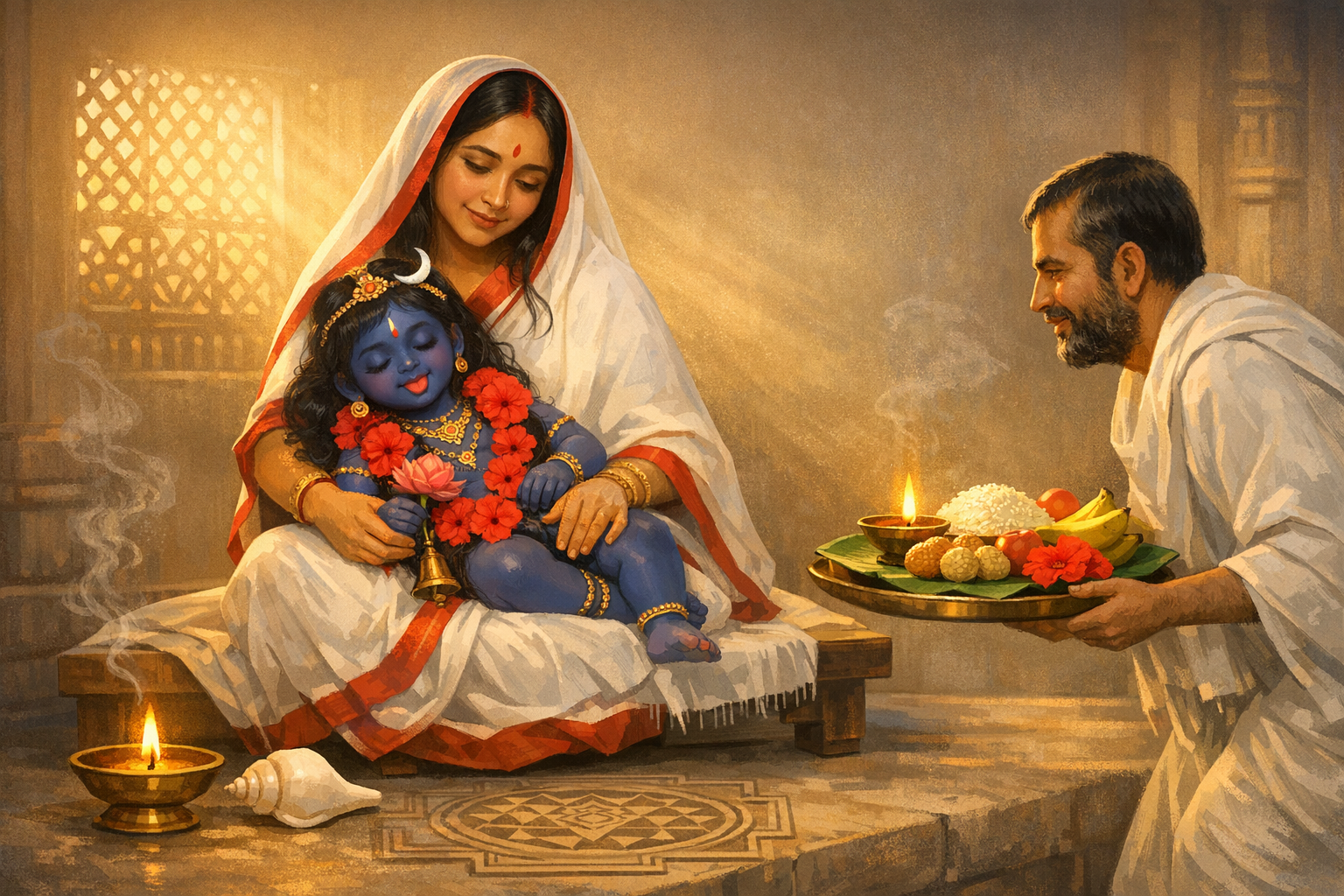 Child Kali on Maa Sarada’s Lap: Decoding Ramakrishna’s Vision of Fierce Grace and Love