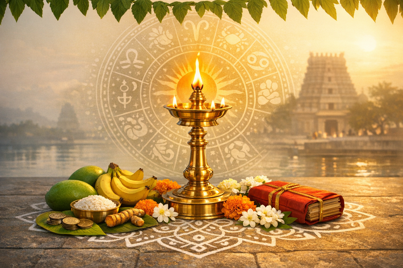 Varuda Rasipalan 2026–2027 (Parabhava): Deep-Dive Puthandu Predictions, Rituals & Auspicious Windows