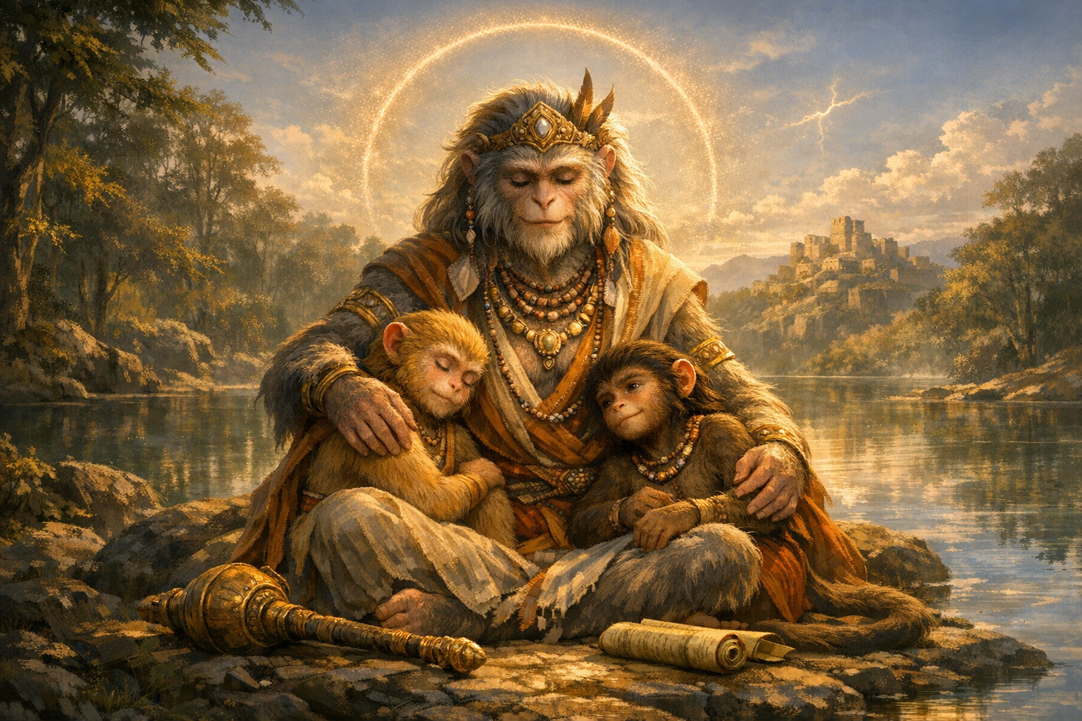 Forgotten Guardian: Riksharajas, the Androgynous Vanara Who Shaped Kings Bali and Sugriva