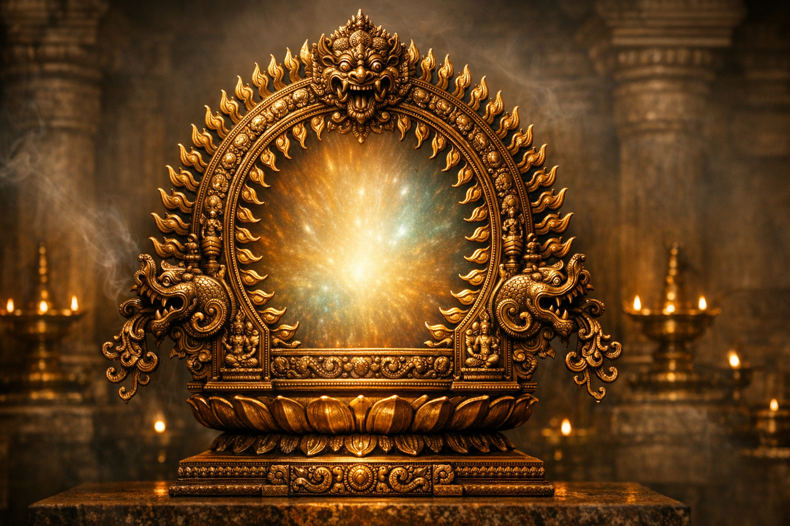 Prabhavali or Prabhamandala: The Sacred Arch of Light, Protection, and Cosmic Order in Temples