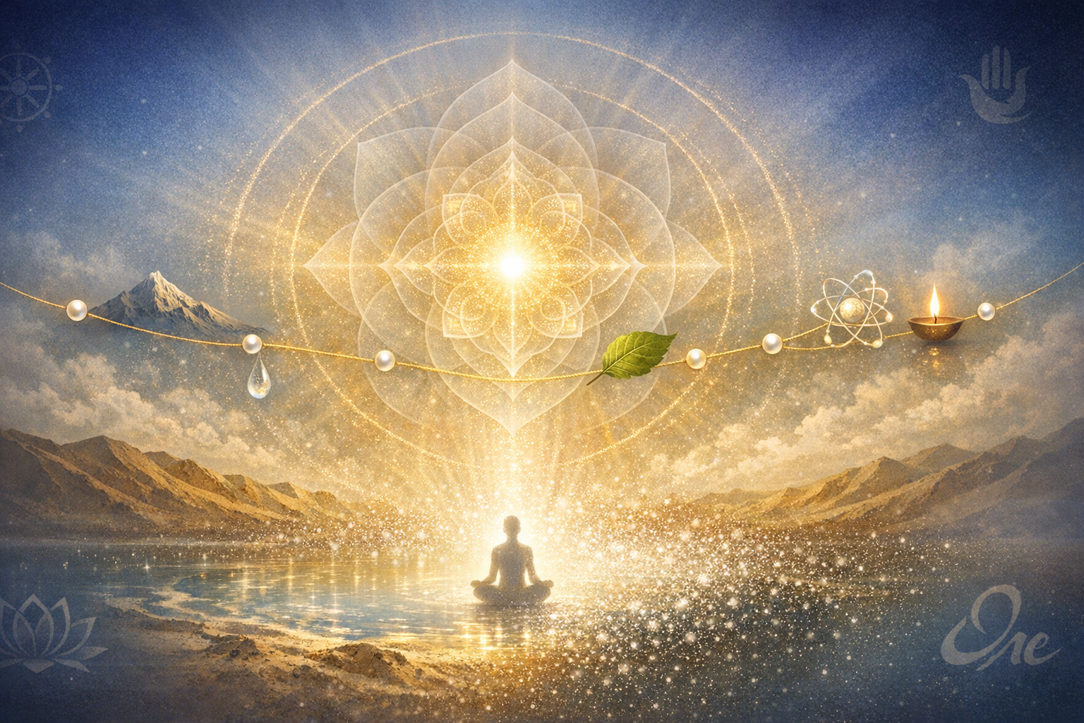 Dissolving Matter’s Mirage: Dharmic Wisdom on Returning to the Primordial, Nondual Source