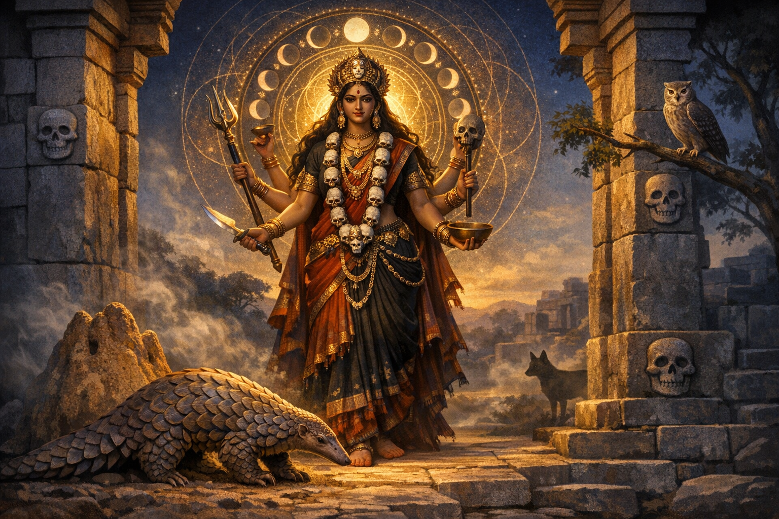 Chamunda’s Mysterious ‘Anteater’: Tantric Power, Cosmic Cycles, and Sacred Ecology Explained