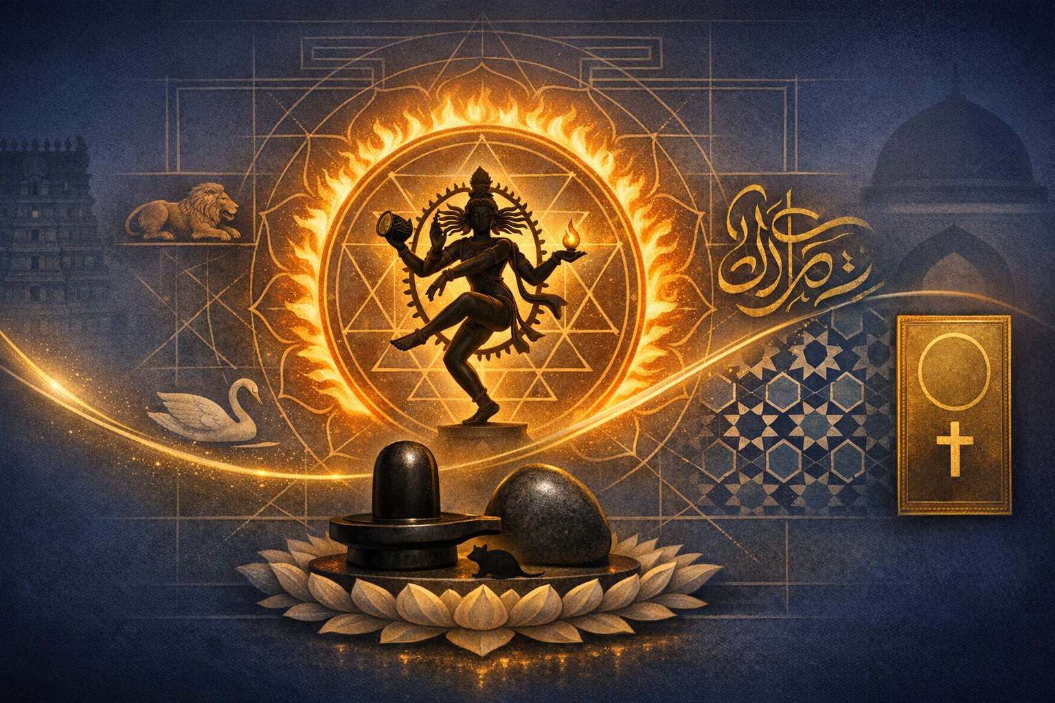 Decoding Hindu Iconography: Beyond Idolatry to Metaphysics—Bridging Dharmic–Abrahamic Insight