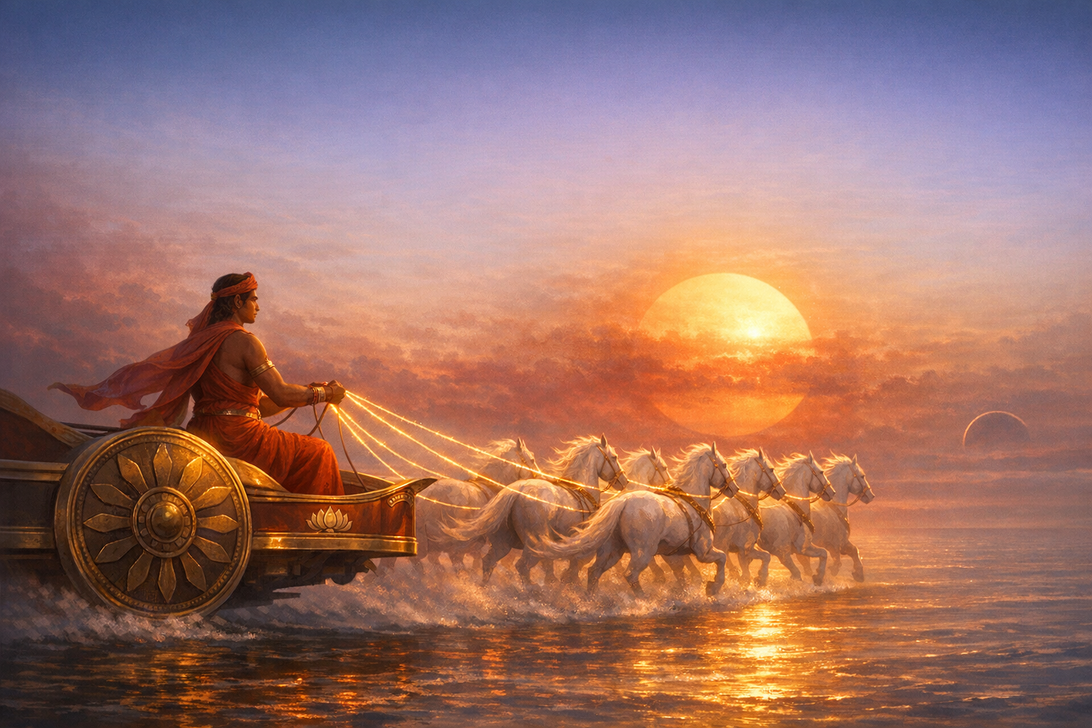 Why Brahma Chose Aruna: The Epic Dawn-Charioteer Who Shielded Creation from Surya