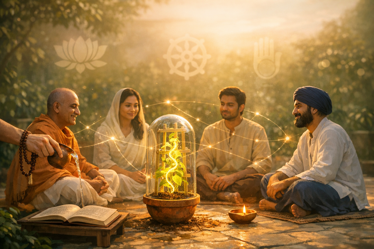 The Silent Power of Association: Satsanga, Desire-Transfer, and Protecting the Bhakti-Latā