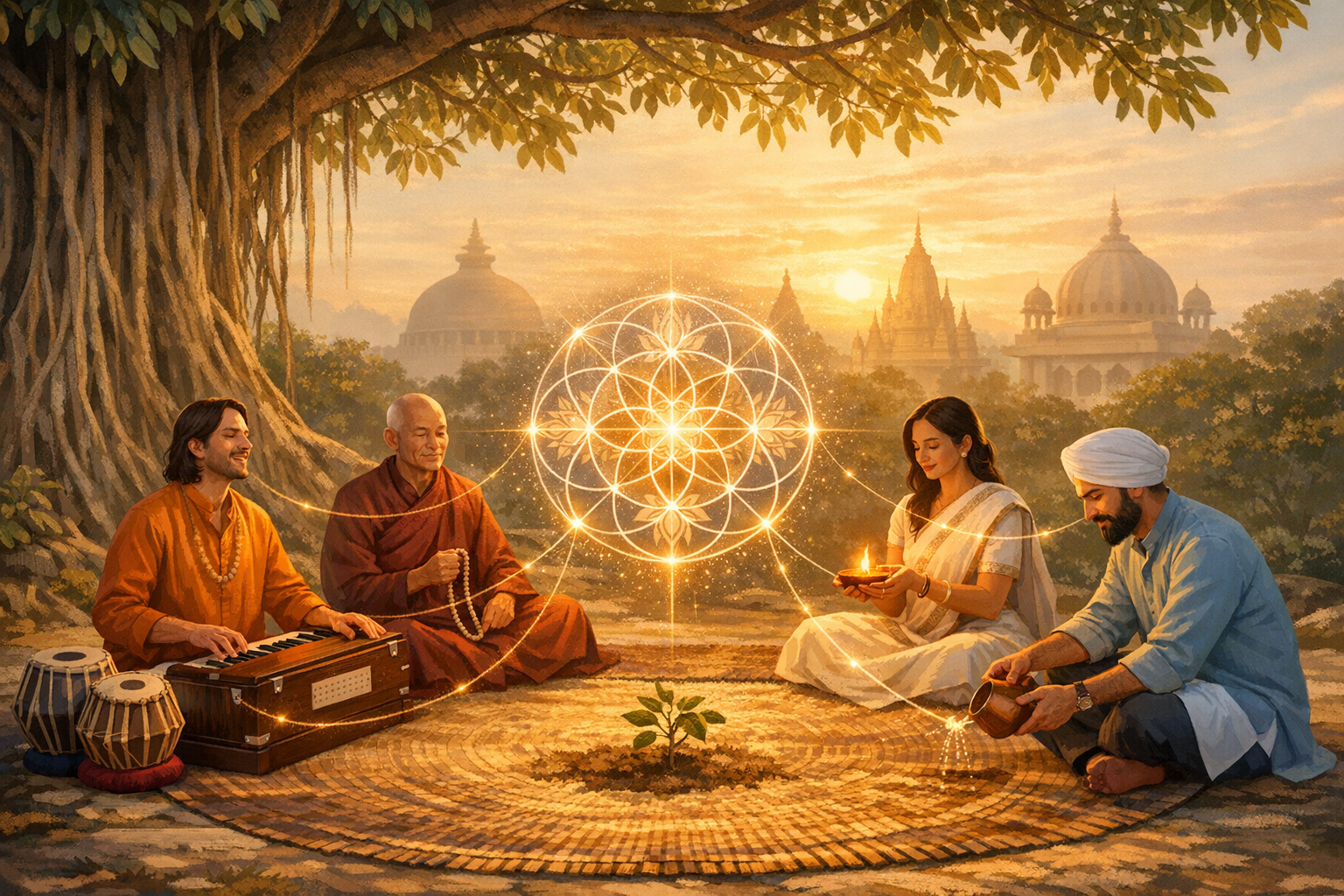 Unity in Diversity: Harnessing Dharmic Pluralism for Deeper Spiritual Harmony and Growth