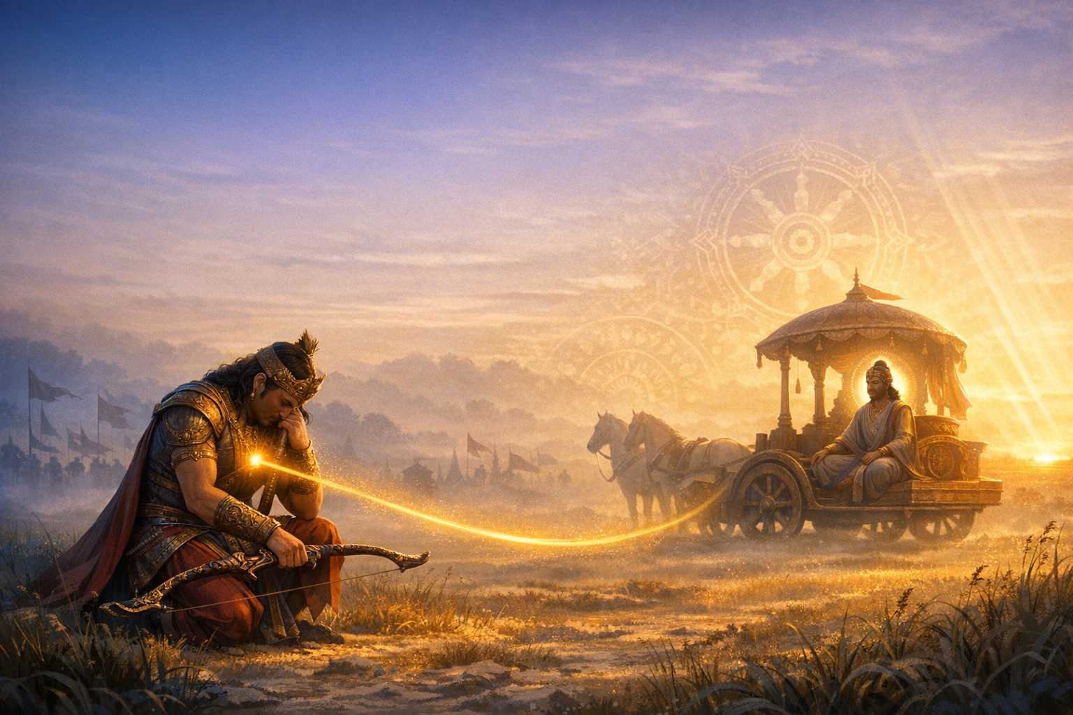 Arjuna’s Grief as Yoga: The Transformative Power of Vishada in Bhagavad Gita Chapter 1