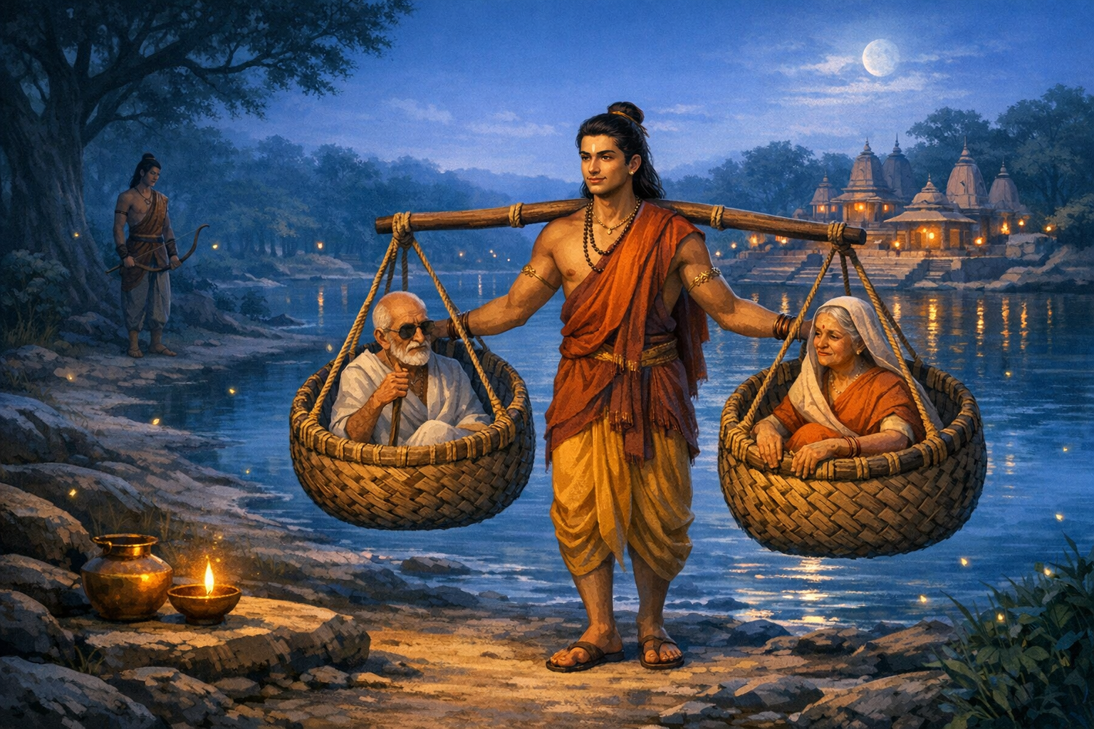 Shravana Kumara’s Devotion in the Ramayana: Enduring Lessons in Matru Pitru Bhakti and Dharma