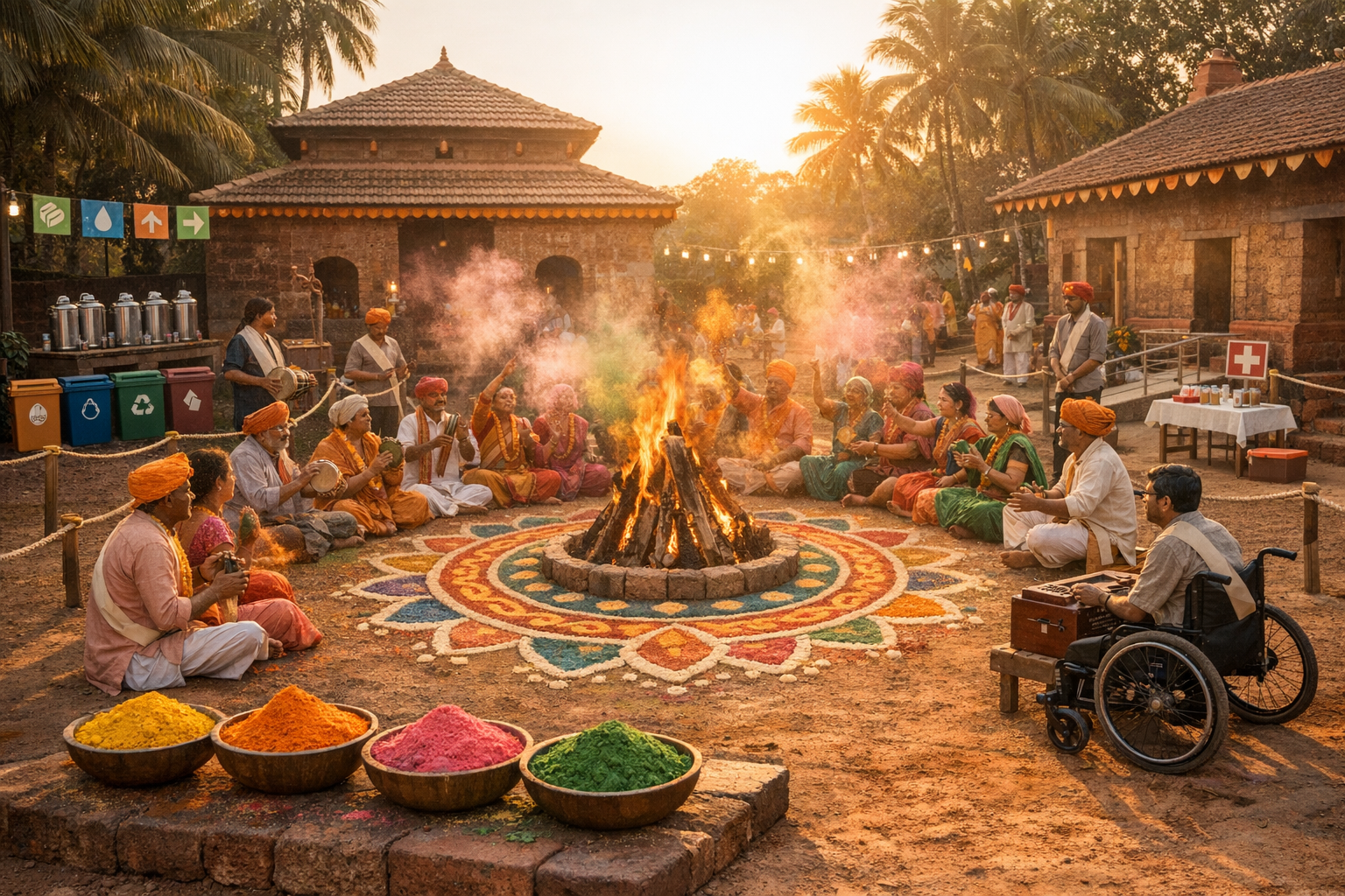 Adarsh Holikotsav in Sindhudurg: Reviving Holi’s true dharmic spirit with safe, joyful unity