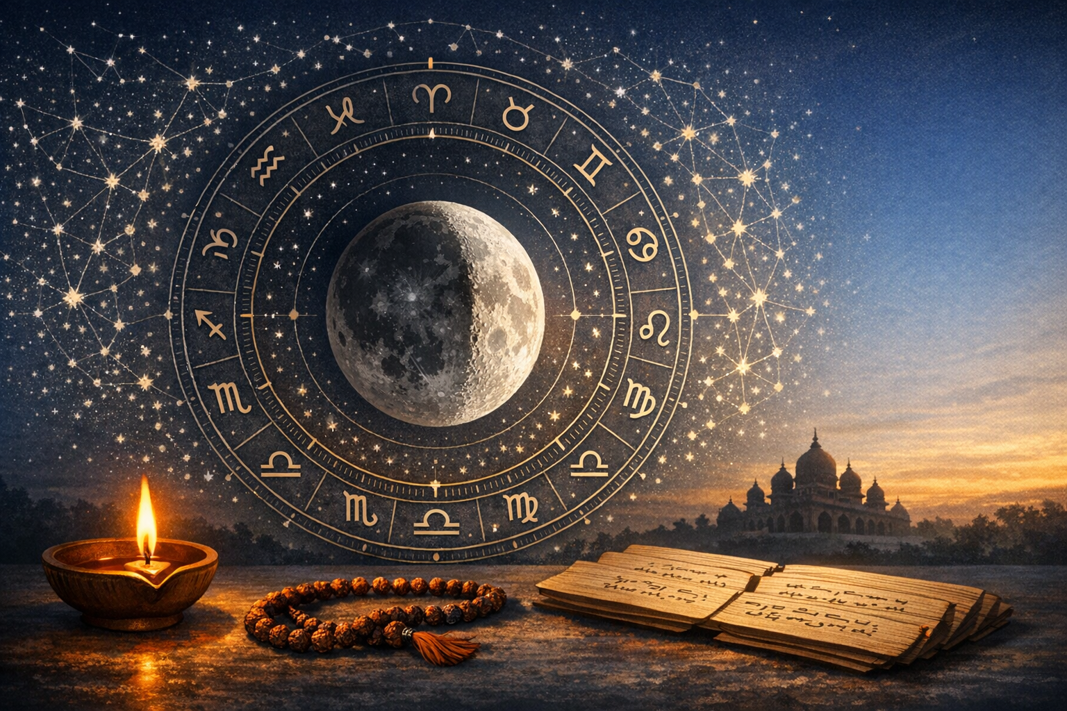 March 11, 2026 Panchang: Krishna Paksha Ashtami Deep-Dive—Sacred Tithi, Nakshatra, Rashi Guide