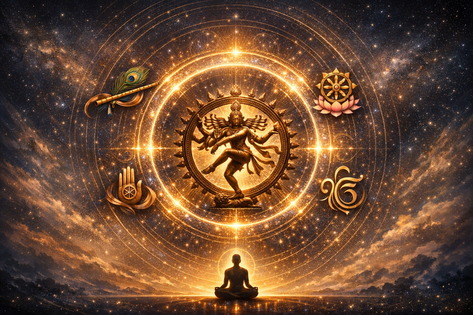 Timeless Lila: Exploring the Divine Play of Being and Becoming Across Dharmic Paths