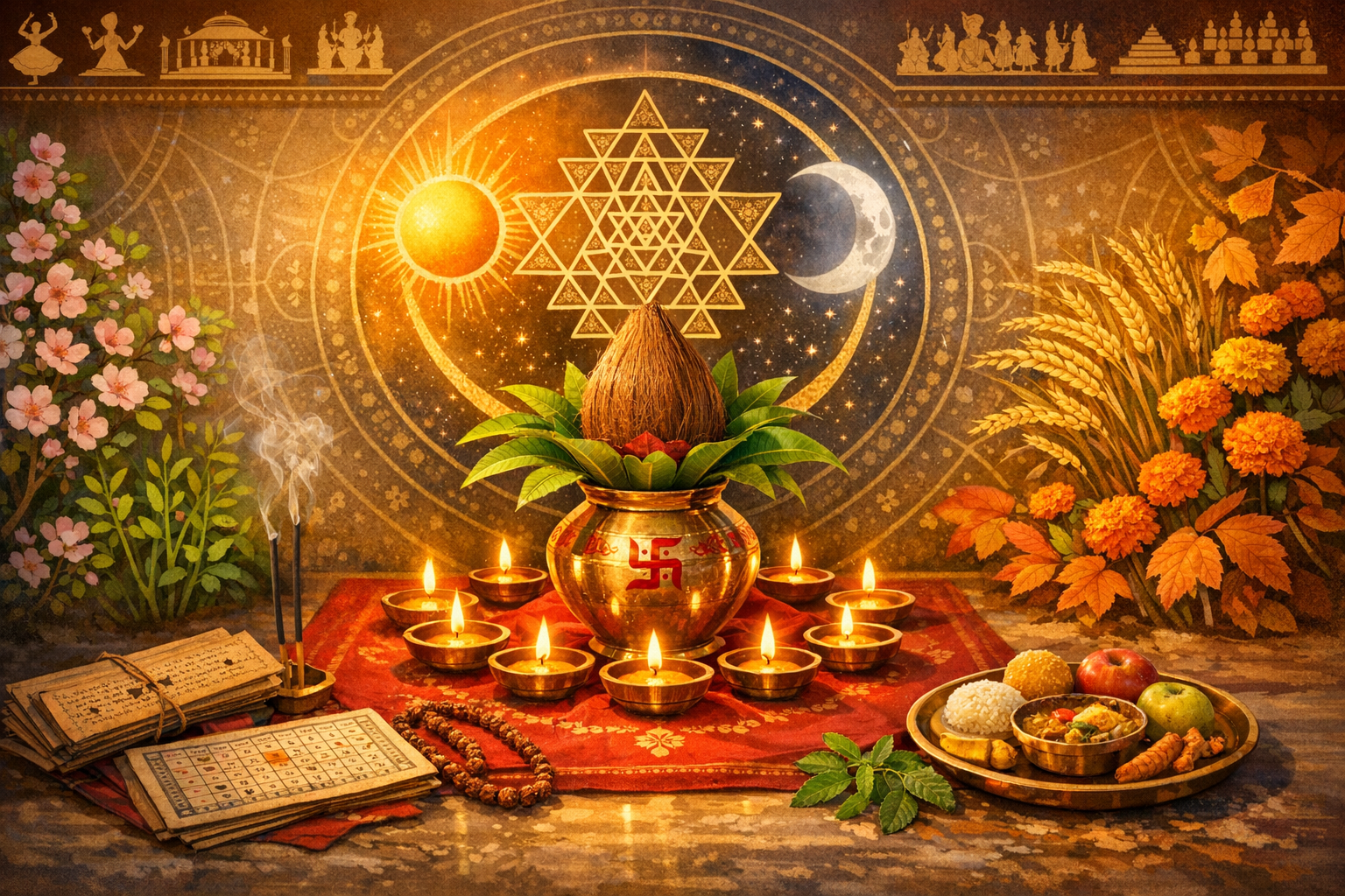 Navaratri Vrata Mahatmyam: Scriptural Roots and Seasonal Science Behind Chaitra & Ashwin Fasts