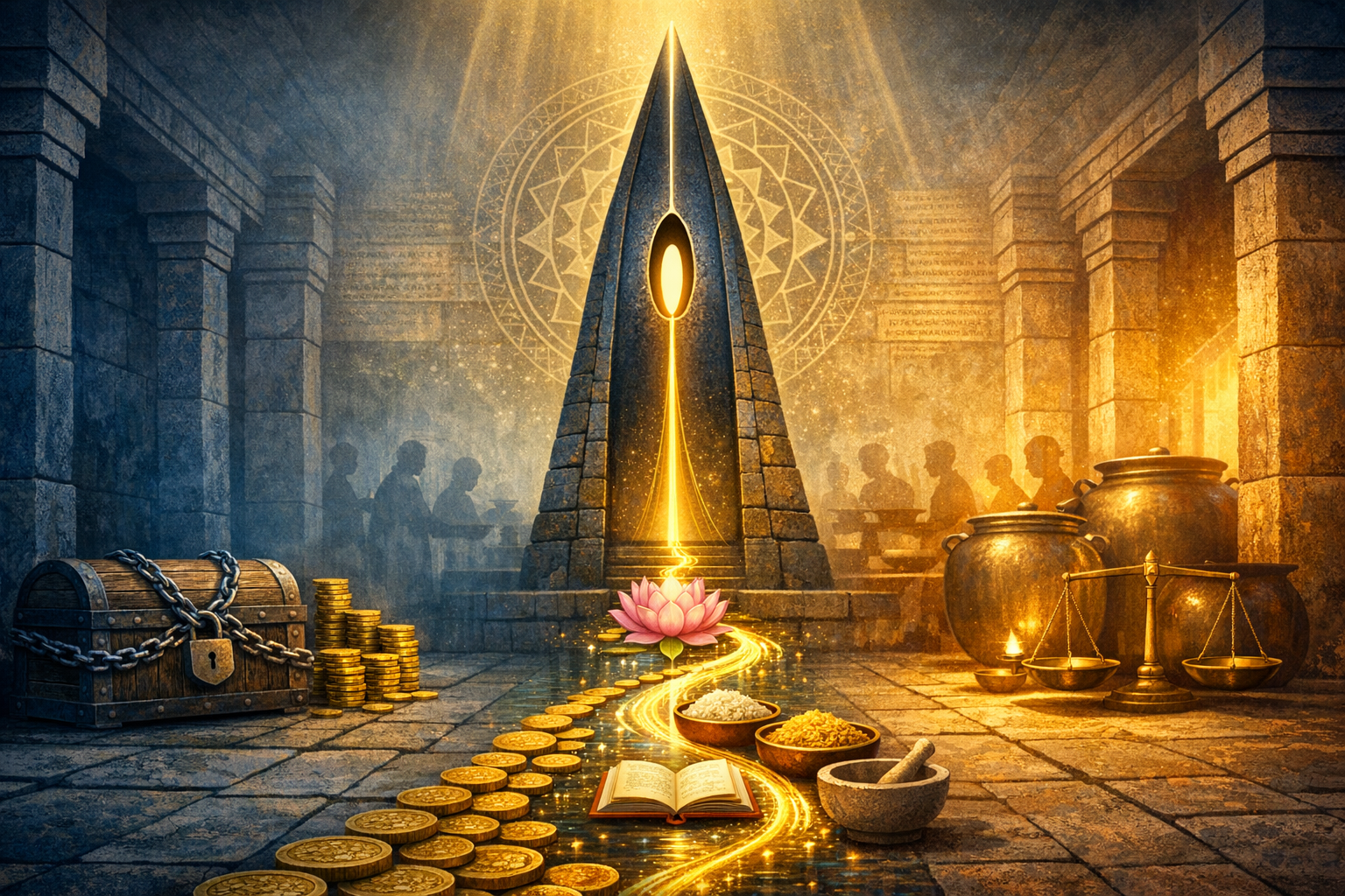 Suchimukham Unveiled: The Chilling Karmic Price of Hoarded Wealth in Hindu Dharma