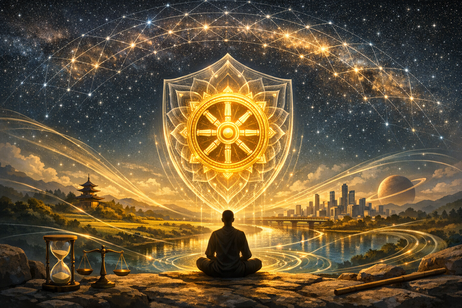 Divine Lawkeeper: How Dharma and Karma Make God the World’s Most Just Policeman
