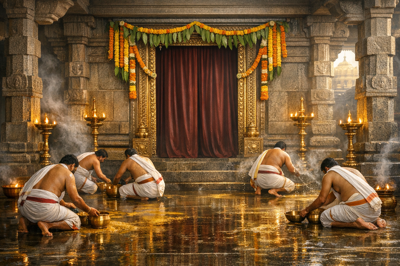 Tirumala Koil Alwar Tirumanjanam, 17 Mar 2026: Sacred Cleansing & Darshan Guide for Ugadi