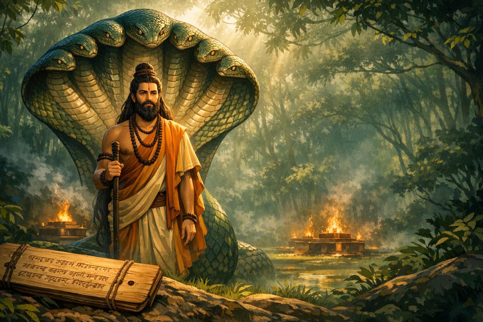 Astika Mantra from the Mahabharata: Powerful Snake-Bite Protection, Meaning, and Safe Use