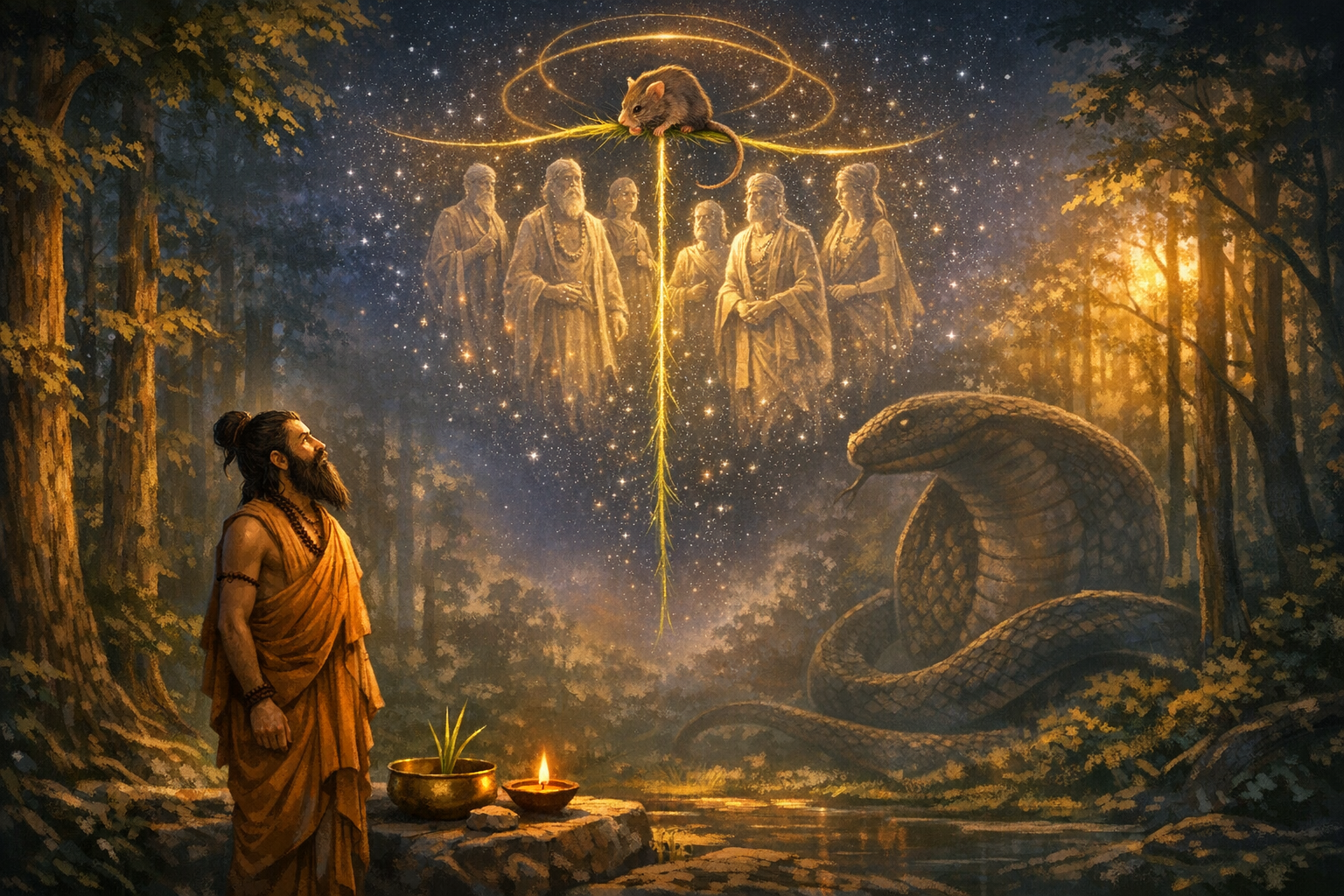 When Ancestors Hung by a Thread: Jaratkaru’s Vision and the Imperative of Lineage
