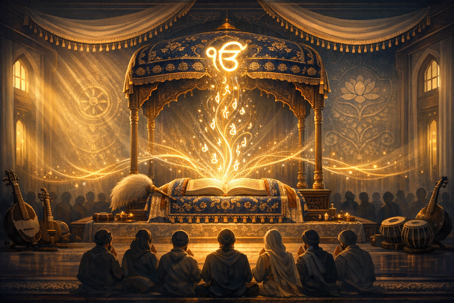 Shabad Beyond the Palki & Rumaalay: The Living Guru, Inner Listening, and Dharmic Unity