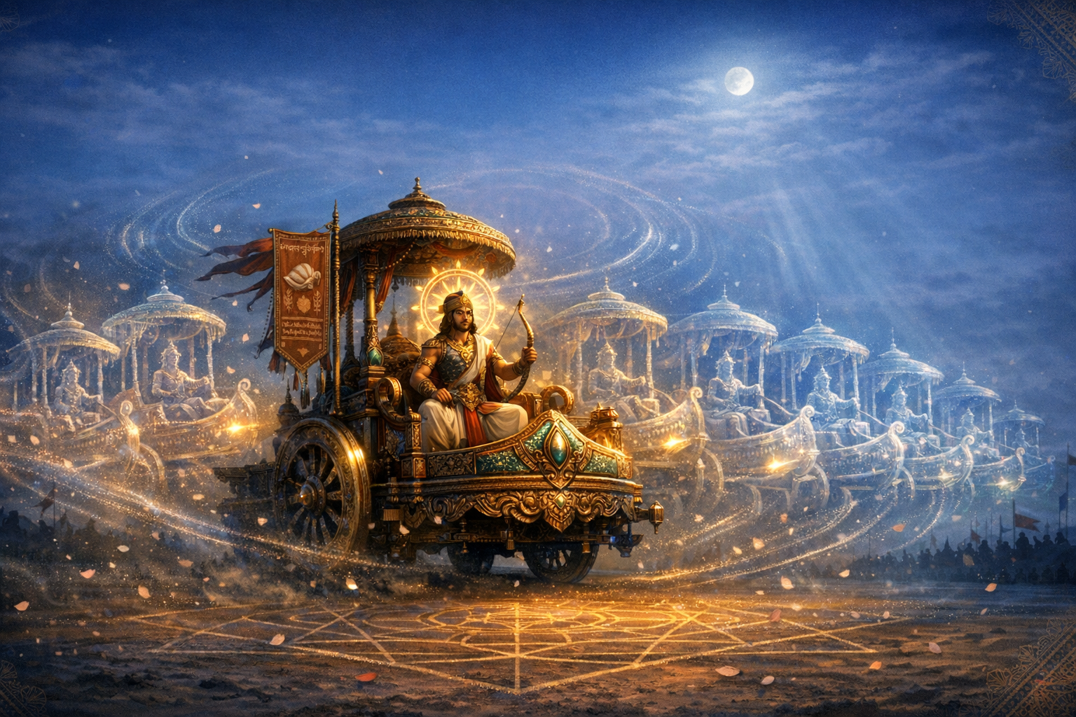 Decoding Gandharva Astra and Ratha Māyā: Strategic Illusion in the Mahabharata’s Dharma-Yuddha