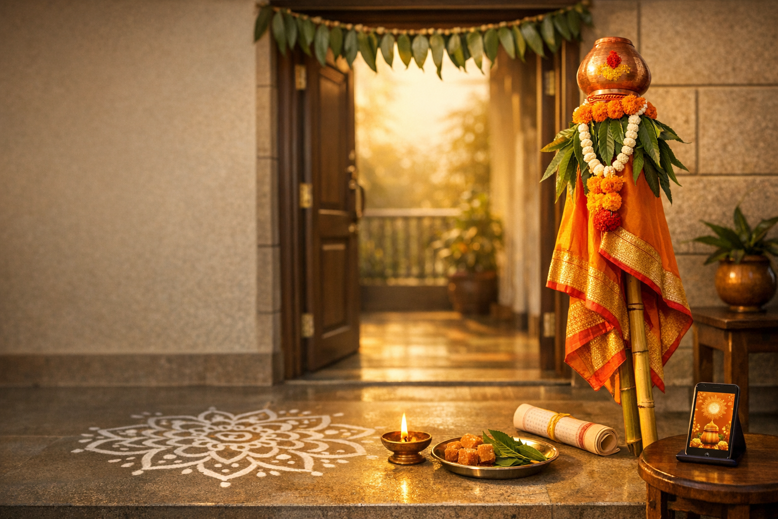 Celebrate Gudi Padwa with Purpose: Symbolism, Ritual Steps, Wishes and WhatsApp Status
