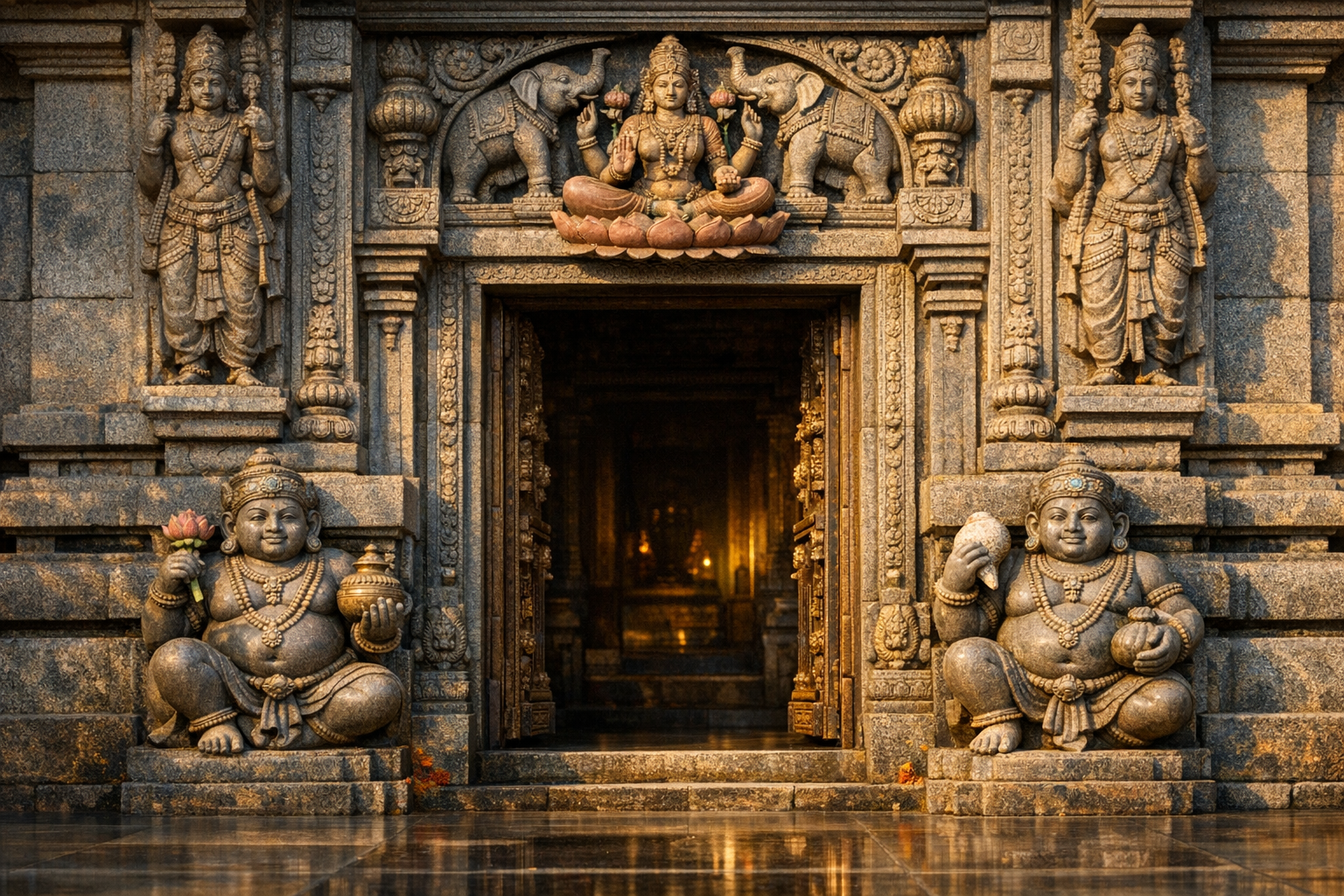 Padma Nidhi of Kubera in South Indian Temples: Timeless Gate Guardians of Abundance