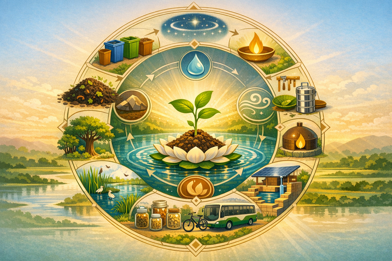Nature Is Pure: Sacred Dharmic Ecology, Waste Ethics, and Human Responsibility in Hindu Thought