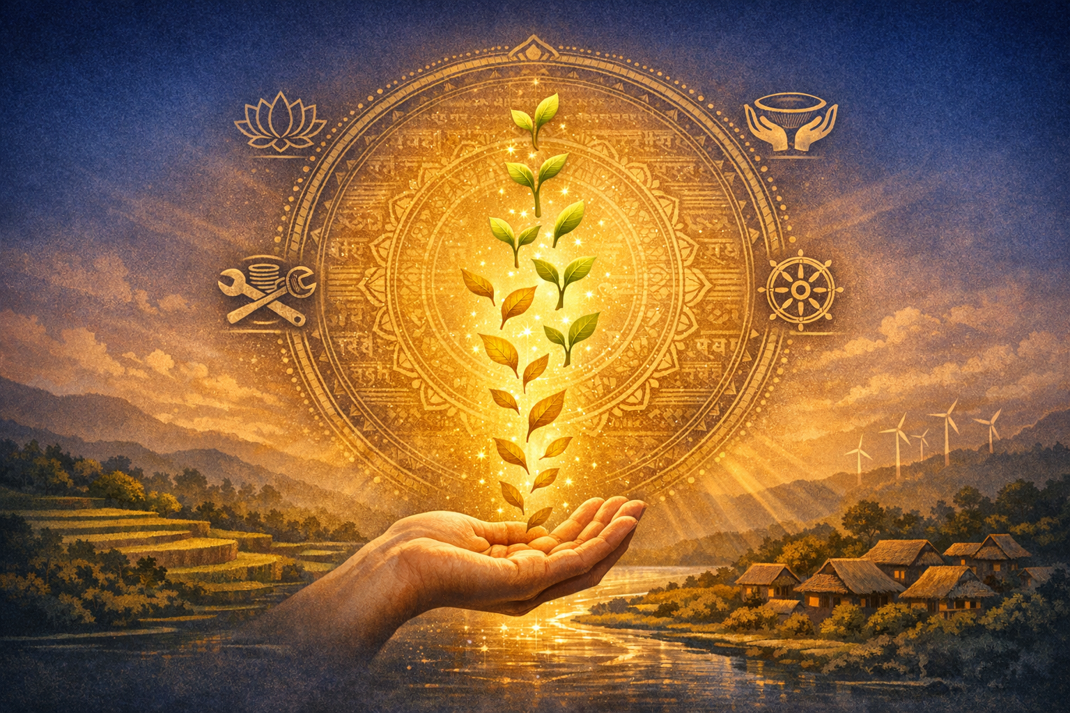 Ishavasya Upanishad on Lobha: Renounce to Rejoice, Practice Aparigraha, Heal Society