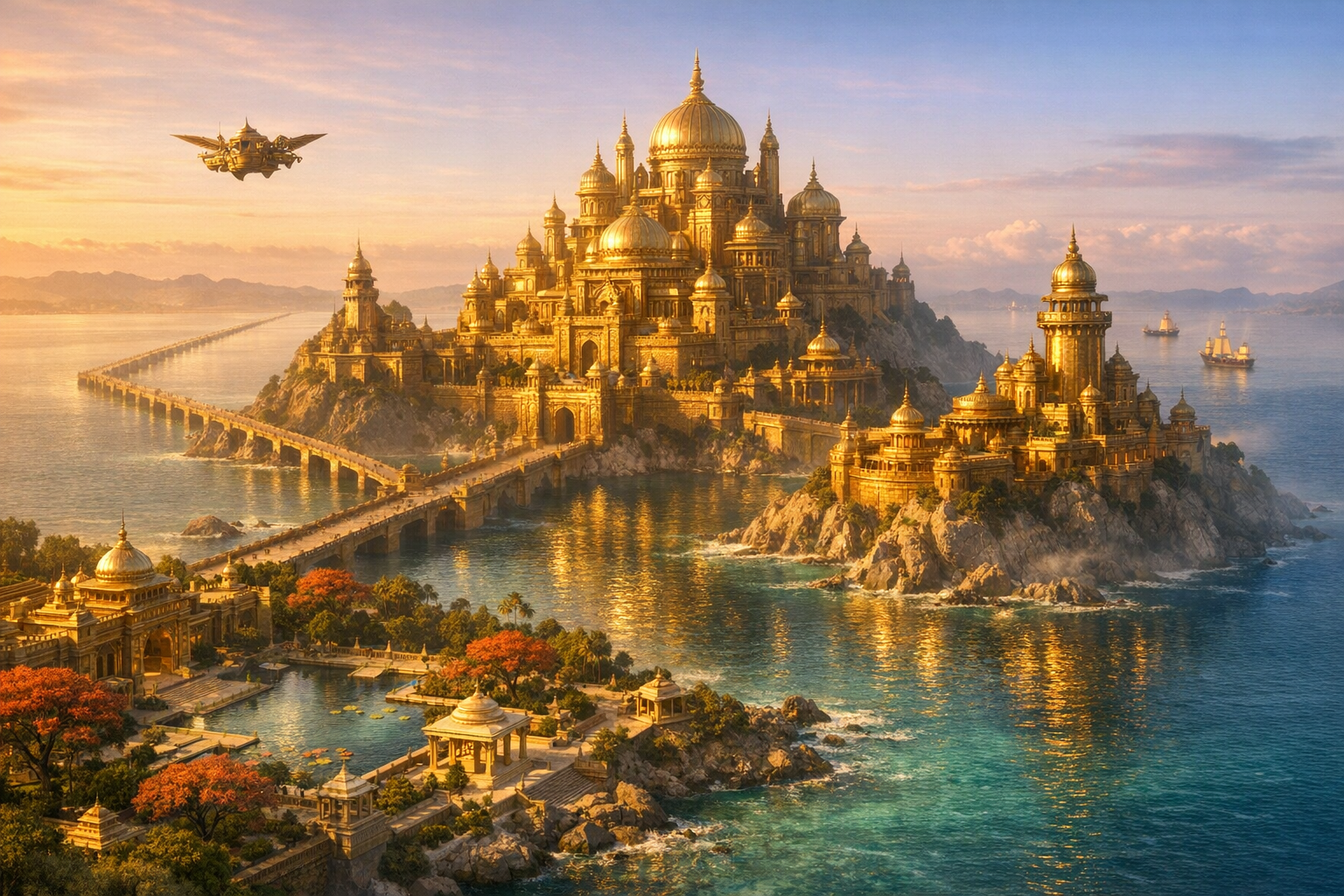Lankapuri’s Golden Splendor: Ramayana’s City on Trikuta and a Timeless Warning on Greed