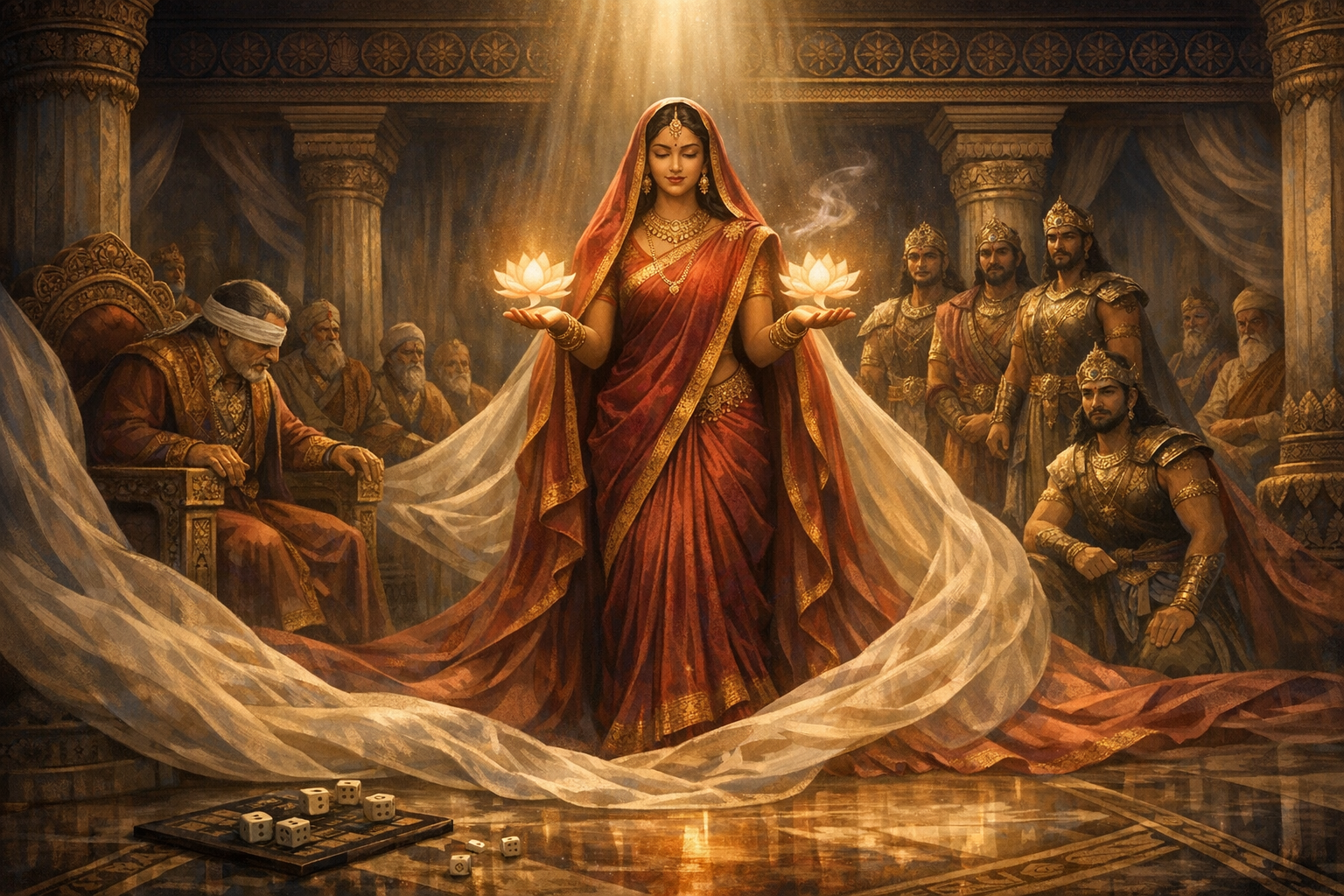 Draupadi’s Two Boons and a Refusal: Dharma’s Quiet Triumph over the Kuru Court in the Mahabharata