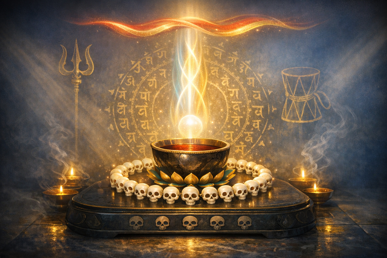 Skull Symbolism in Tantra: Decoding Kali, Bhairava, Chinnamasta to Cut Through Ego and Fear