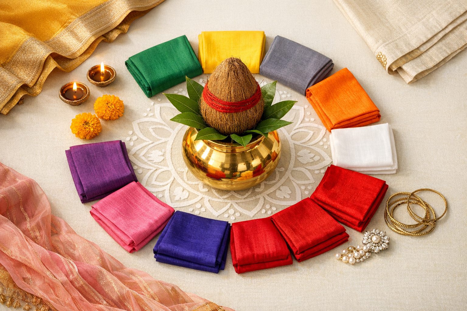 Chaitra Navratri Colours 2026: 9‑Day Auspicious Palette, Meanings, and Dress Guide
