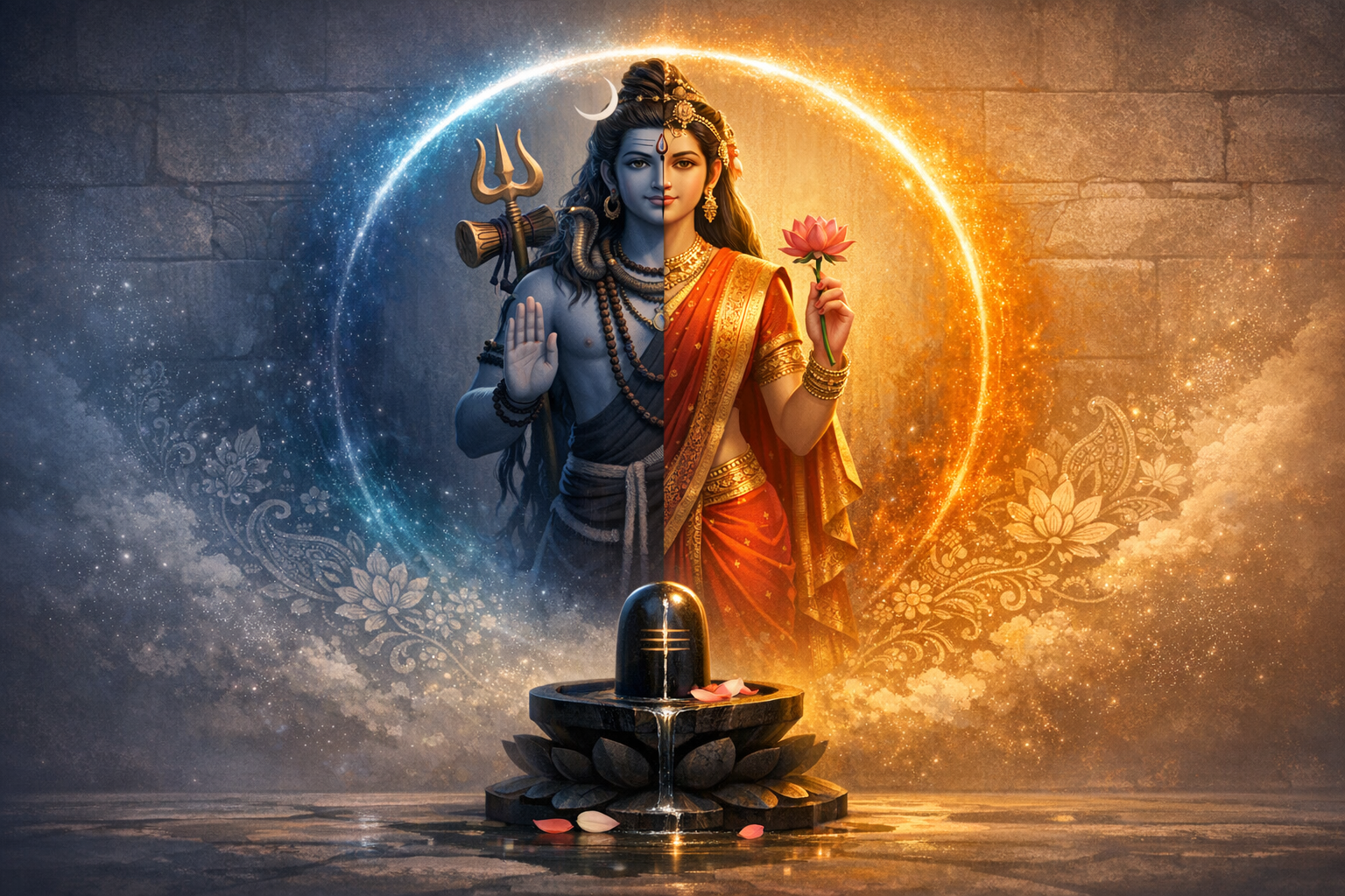 When the Formless Takes Form: Skanda Purana on Parvati’s Awe‑Inspiring Union with Shiva