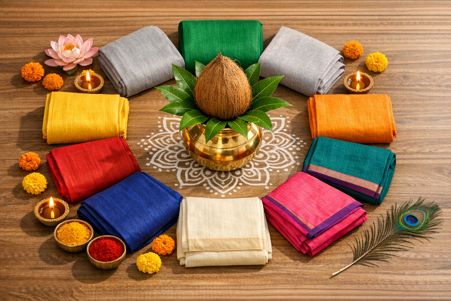 Chaitra Navratri Colours 2026: Definitive Day-Wise Guide to Auspicious Saree and Dress Shades