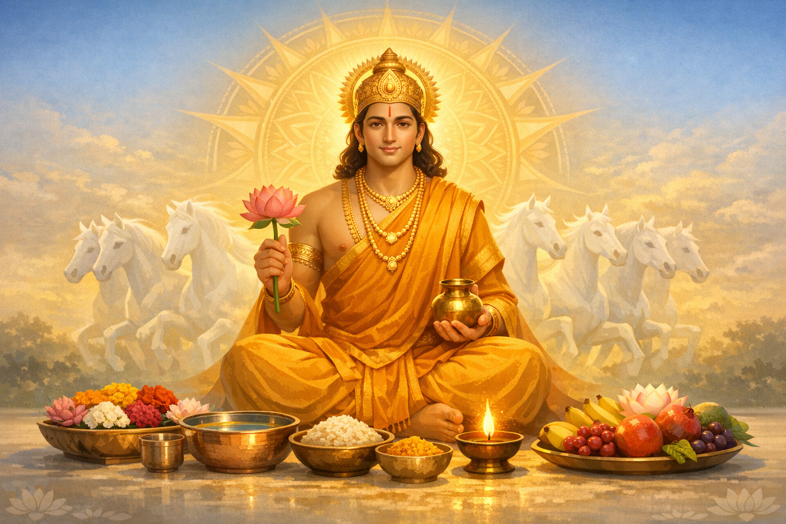 Timeless Wisdom of Dhata: The Aditya of Well-Being, Health, and Peaceful Prosperity
