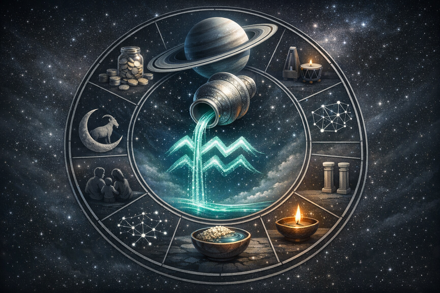 Shani Sade Sati for Makara Rashi: Mastering the Final 2.5 Years in Aquarius (Paada Shani)