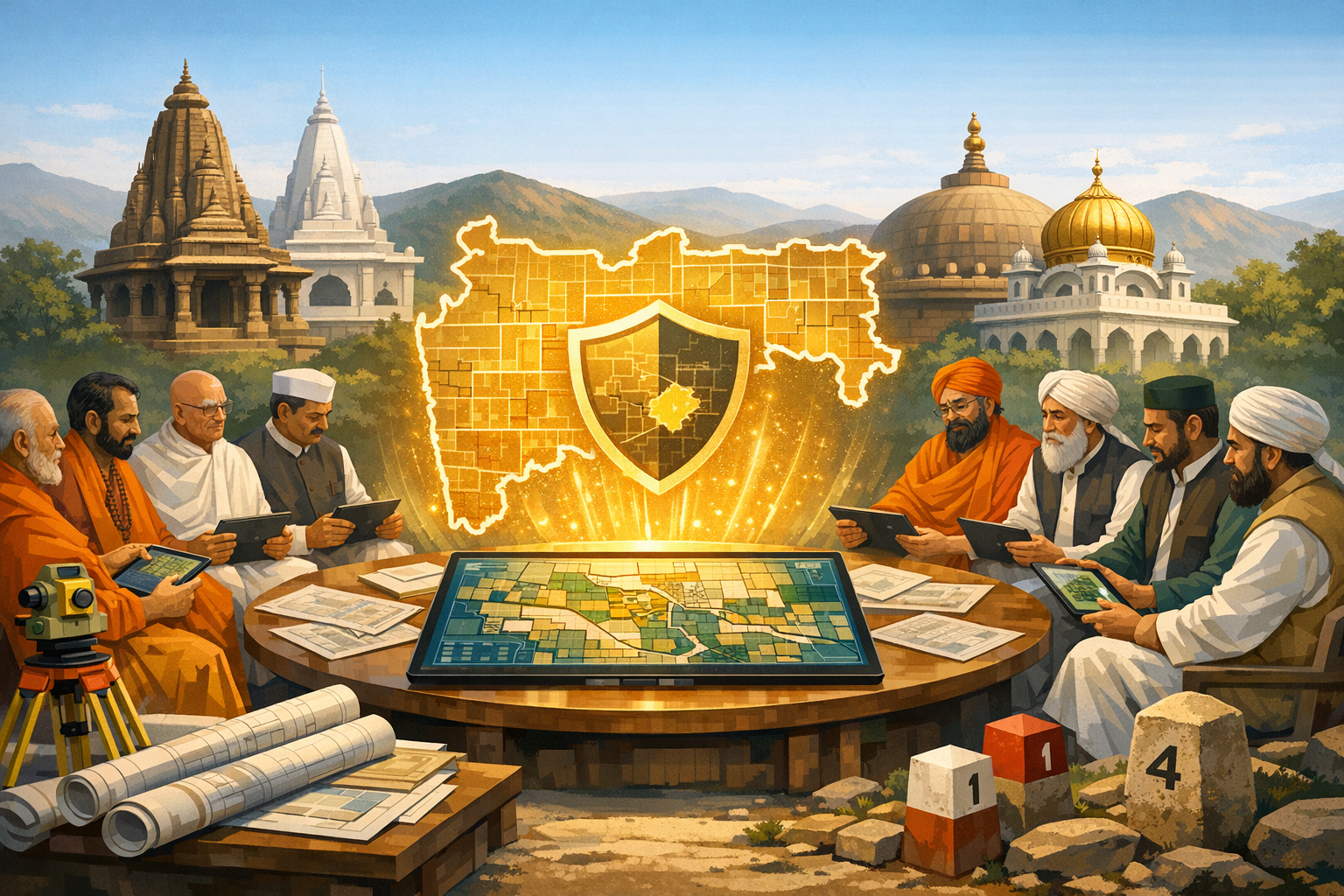 1,100+ Temple Leaders Unite in Satara as Maharashtra Pledges Bold Crackdown on Encroachments