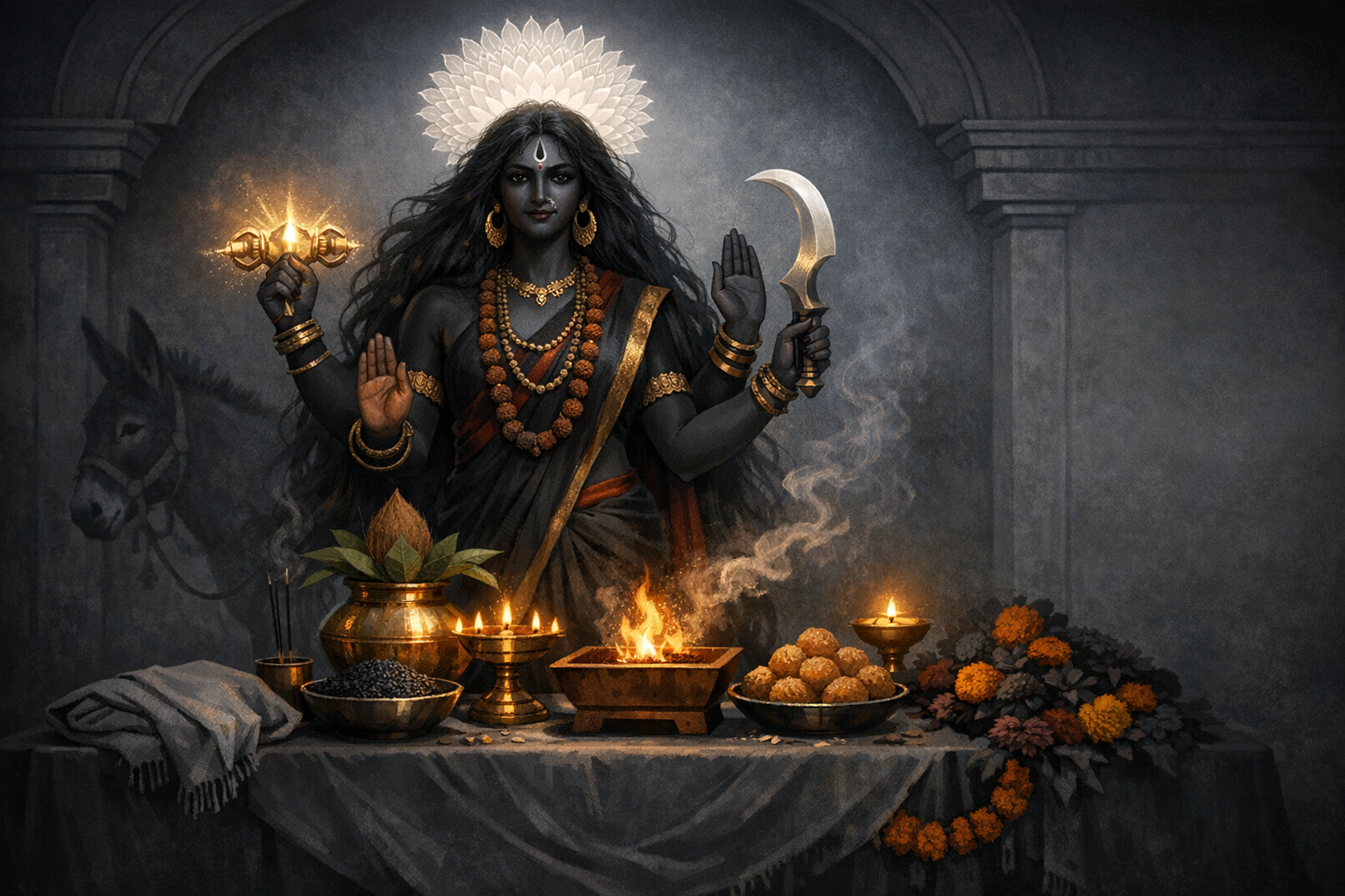 Navratri Day 7 (25 March 2026): Master Kalaratri Puja with 10 Powerful, Auspicious Practices