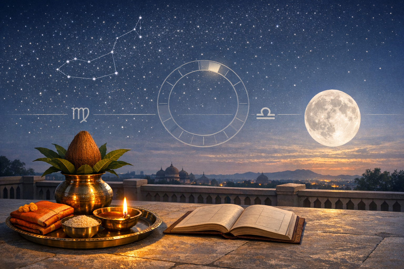April 1, 2026 Panchang: Shukla Chaturdashi to Chaitra Purnima, Nakshatra, Rashi & Muhurat