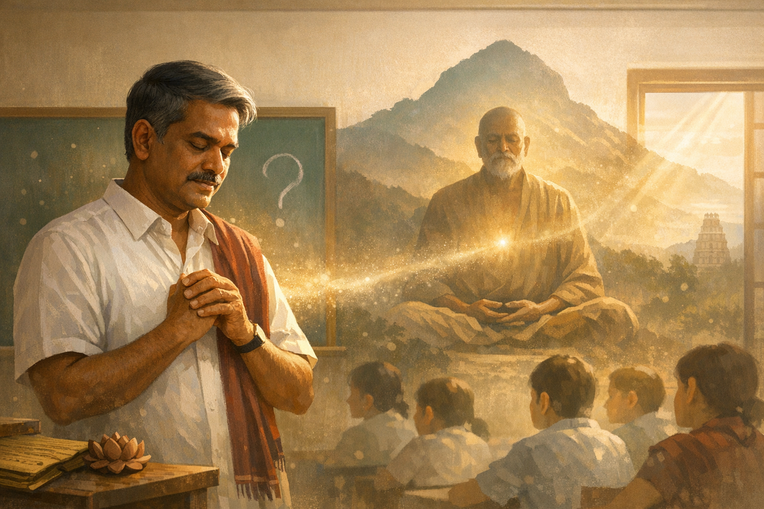 A Triplicane Teacher’s Encounter with Ramana Maharshi: Silence, Self-Inquiry, and Grace