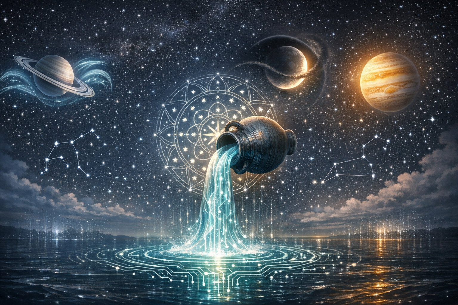 Shatabhisha Nakshatra 2026–2027: Powerful Rahu Cycles, Sade Sati Onset & Chathayam Phalam