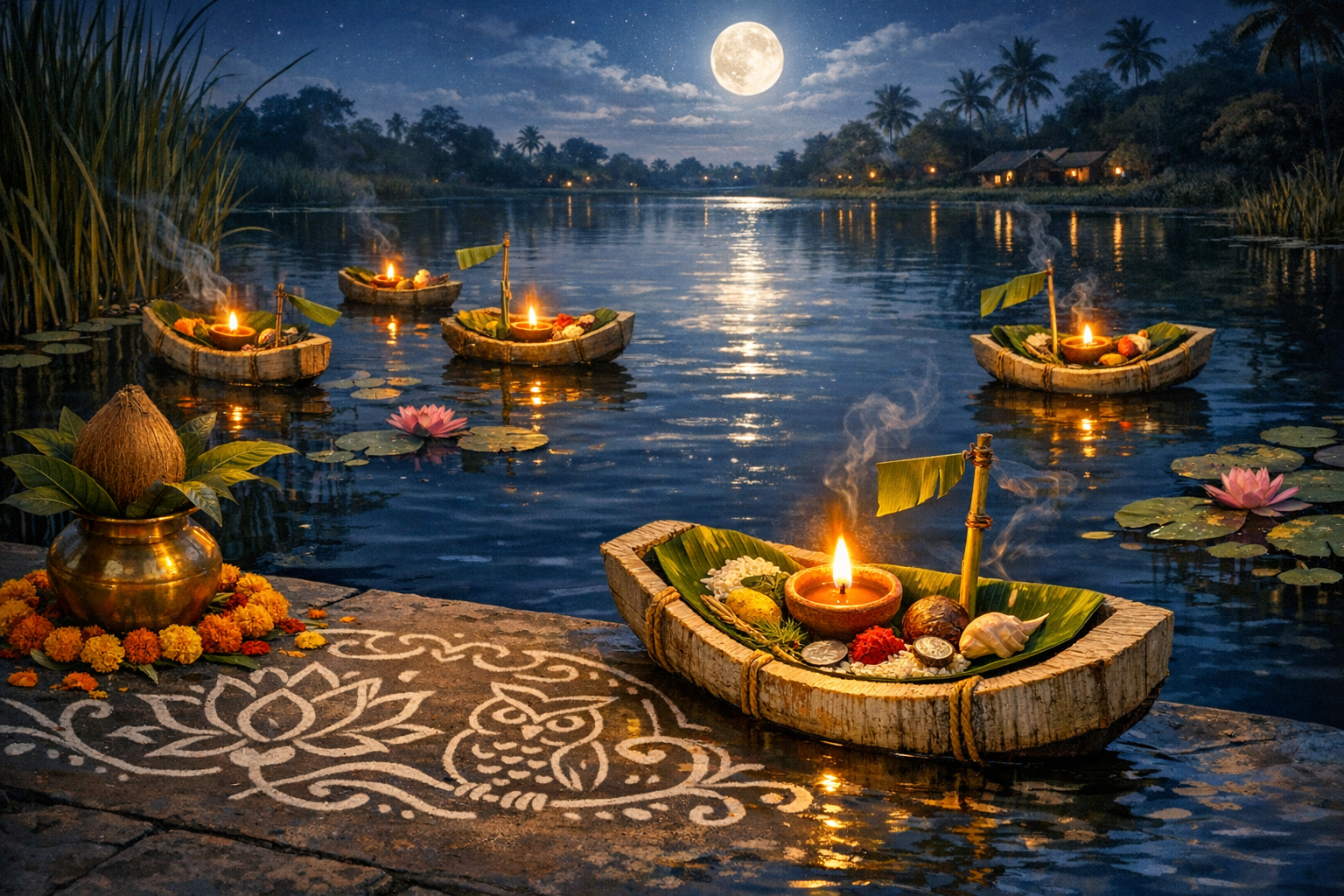 Saptatori on Kojagari: Bengal’s Banana-Boat (Kolar Nouko) Ritual to Honor Lakshmi