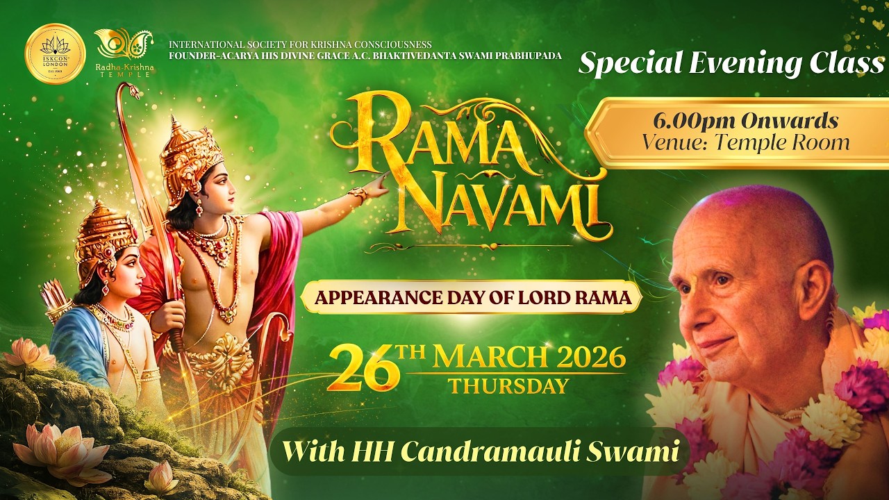 Rama Navami 2026: HH Chandramauli Swami’s Deep-Dive on Rama, Rajadharma, and Living Bhakti