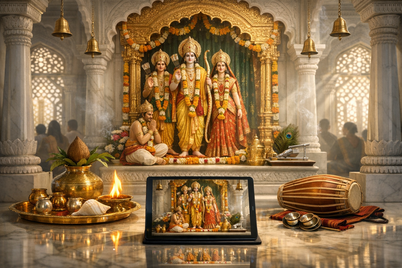 Ram Navami 2026 Live Darshan: Profound Rituals and Memories at Sri Sri Krishna Balram Mandir
